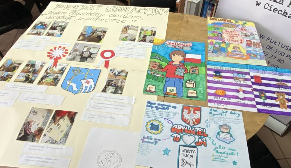 Podsumowanie projektu edukacyjnego "Jestem obywatelem - dzi…
