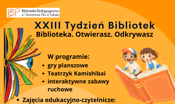Obchody Tygodnia Bibliotek w pułtuskiej Filii BP, maj 2026